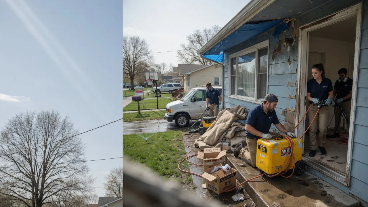 Basement Flood Cleanup in Huntingdon, TN near me